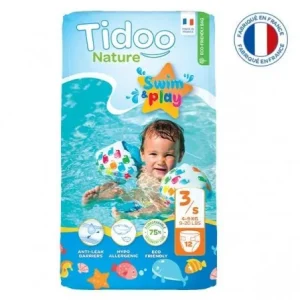 TIDOO CULOTTES DE BAIN T3/S 4-9KG 12 U