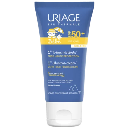 Uriage BÉBÉ 1ÈRE CRÈME MINÉRALE SPF50+ 50ML
