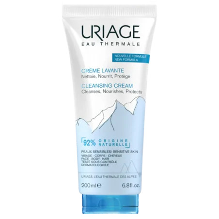 URIAGE CREME LAVANTE 200ml Surgras Moussant Sans Savon