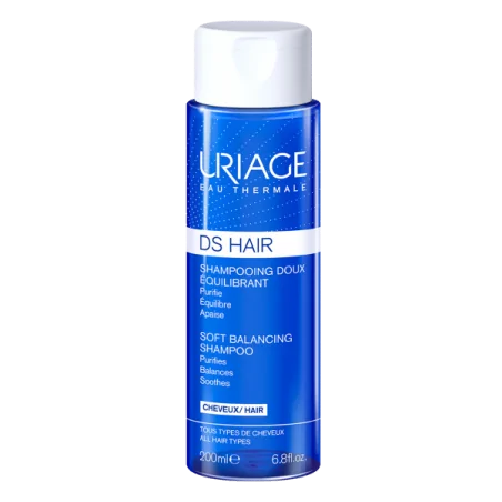 URIAGE DS HAIR SHAMPOOING DOUX ÉQUILIBRANT 200ML