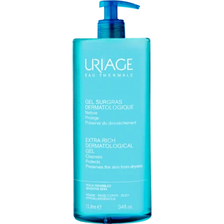 Uriage Gel Surgras liquide dermatologique 1 L