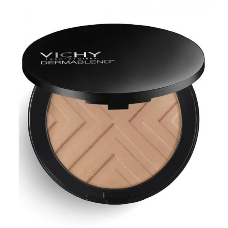 VICHY DERMABLEND COVERMATTE FOND DE TEINT POUDRE COMPACTE 12H GOLD 45