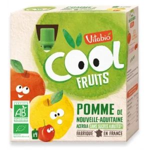 VITABIO POMME ACEROLA 4 X 90 G