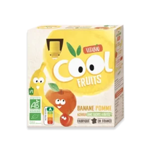 VITABIO POMME BANANE ACEROLA 4 X 90 G