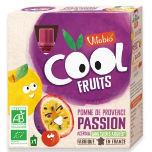 VITABIO POMME PASSION 4x90G