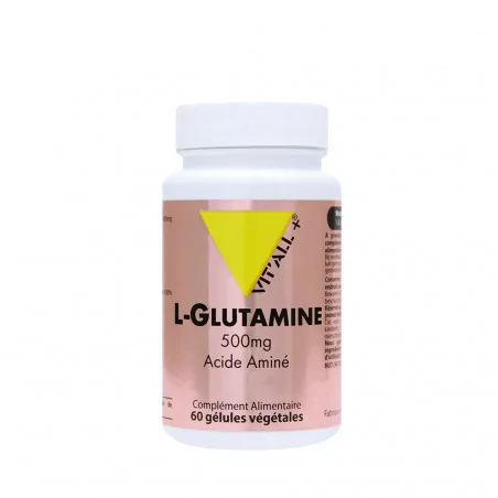 VIT’ALL+ L-Glutamine 500Mg 60 Gélules