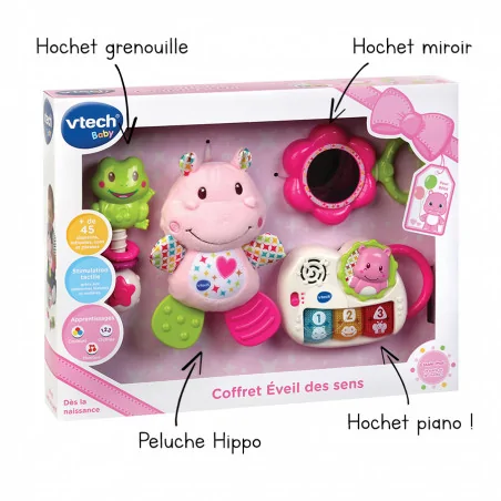 VTECH COFFRET NAISSANCE ROSE - 522055