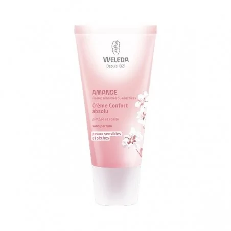 Weleda Crème confort absolu à l’amande peaux sensibles et sèches 30ml
