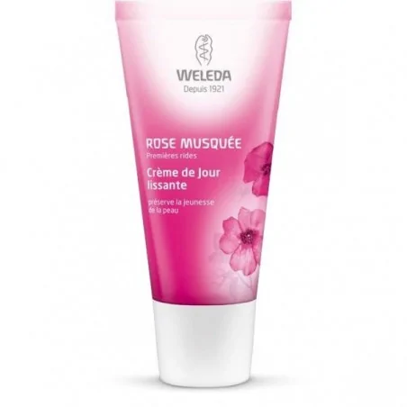 Weleda Crème de Jour lissante à la Rose musquée bio 30ml
