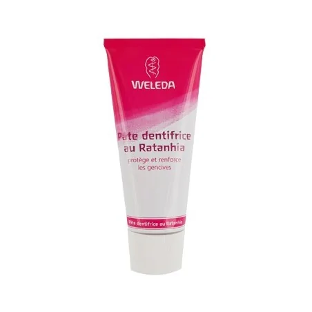 Weleda Pâte dentifrice au Ratanhia bio 75ml