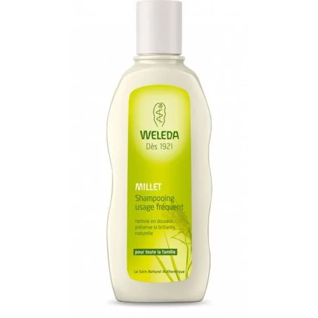 Weleda Shampooing usage fréquent au Millet bio 190ml