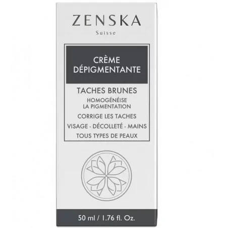 ZENSKA CRÈME DÉPIGMENTANTE – 50ml