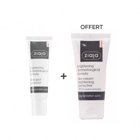 ZIAJA CORRECTEUR 30ML Achete + ZIAJA CRÈME DE JOUR DÉPIGMENTANTE 50ML Offert